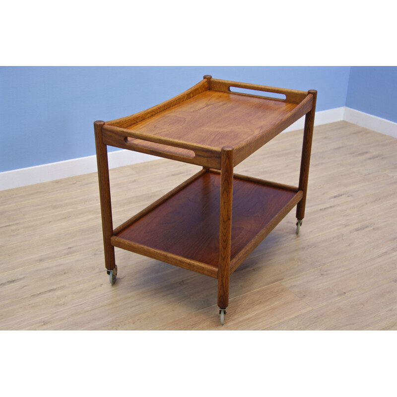 Vintage Danish serving trolley by Hans Wegner for Andreas Tuck