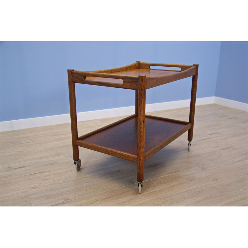 Vintage Danish serving trolley by Hans Wegner for Andreas Tuck