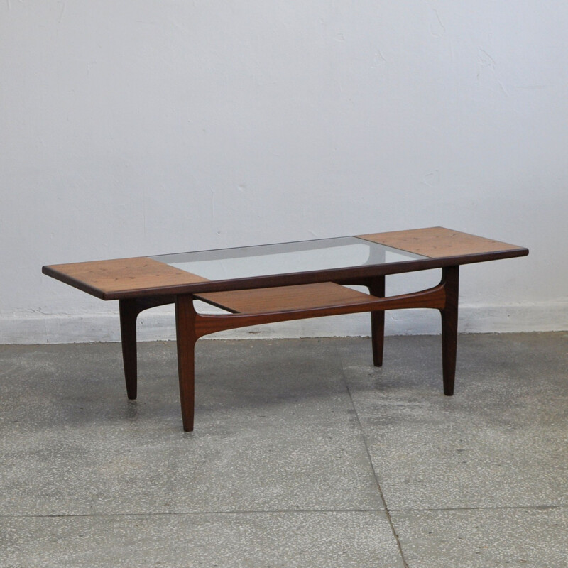 Vintage coffee table Long John in teak by Victor Wilkins for G-Plan