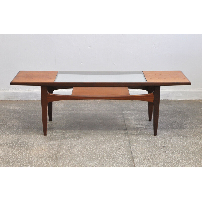 Vintage coffee table Long John in teak by Victor Wilkins for G-Plan