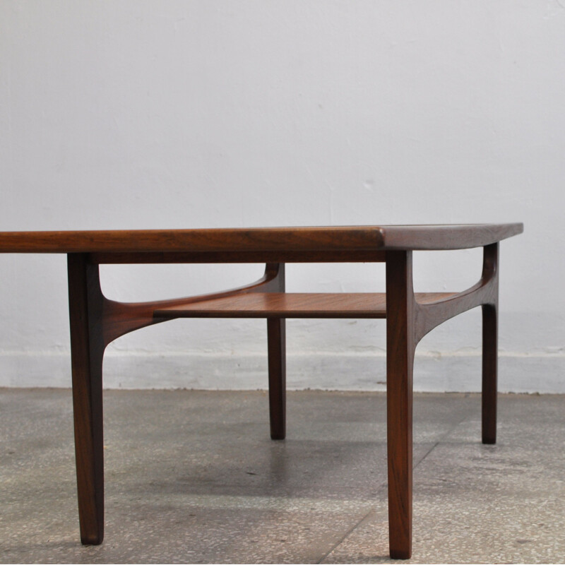 Vintage coffee table Long John in teak by Victor Wilkins for G-Plan