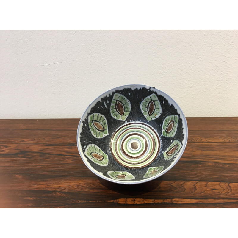 Vintage ceramic bowl by Alingsås, Sweden 1960