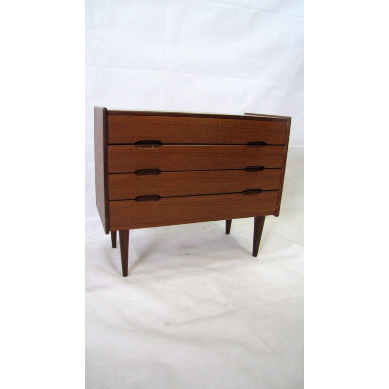 Vintage danish chest of drawers in teak 1960