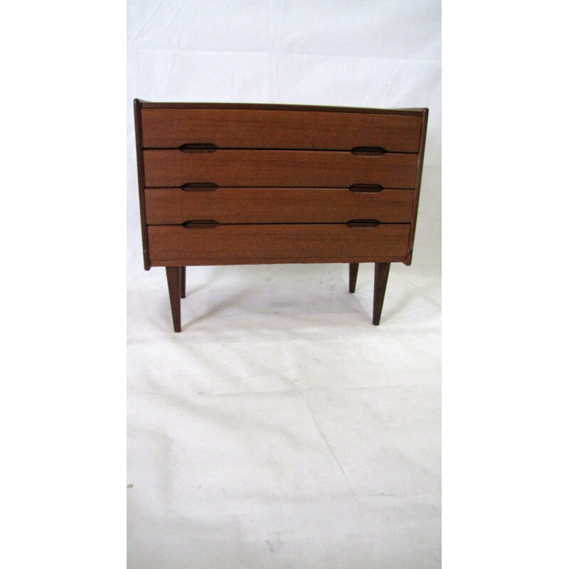 Commode vintage danoise en teck 1960