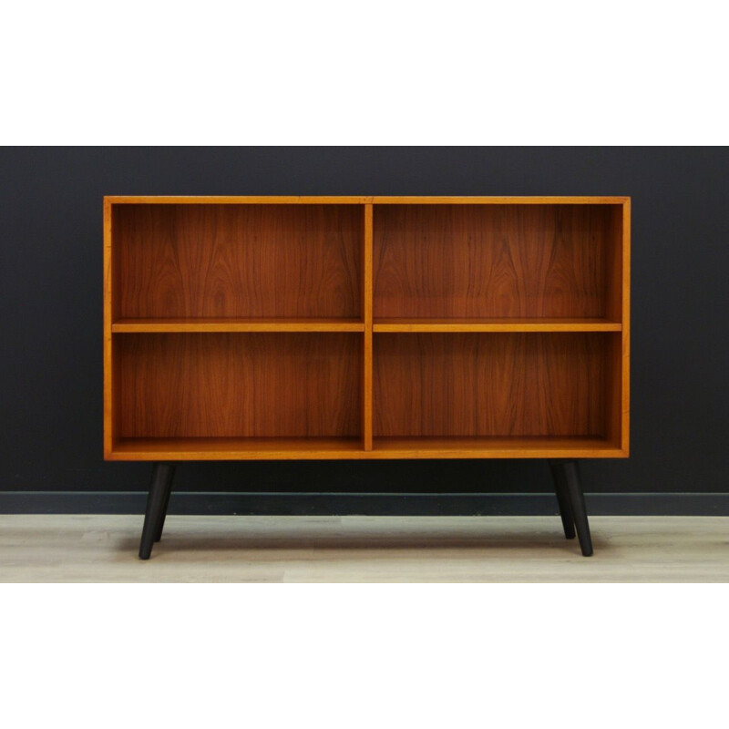 Vintage danish design bookcase in teak 1970