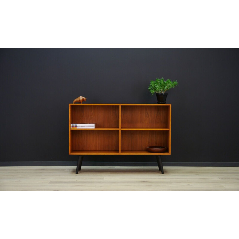 Vintage danish design bookcase in teak 1970