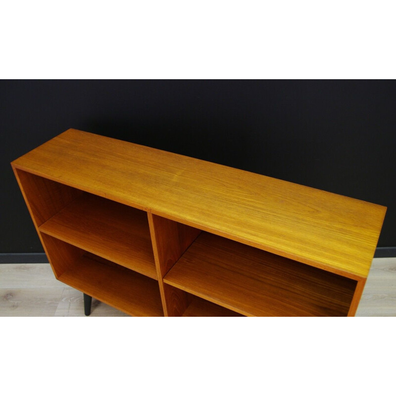 Vintage danish design bookcase in teak 1970