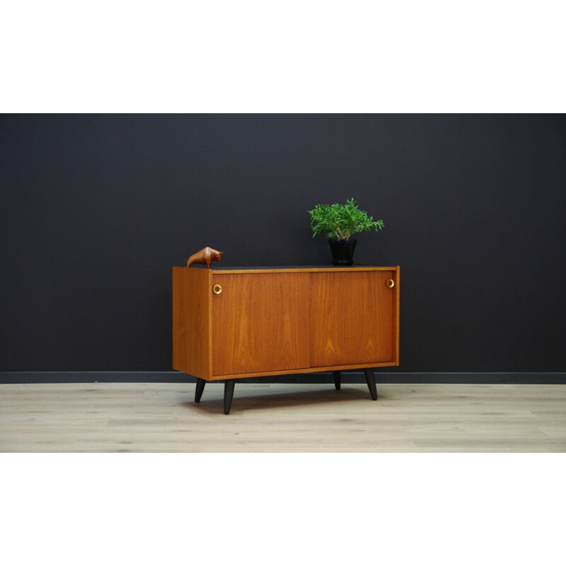 Meuble de rangement vintage scandinave en teck