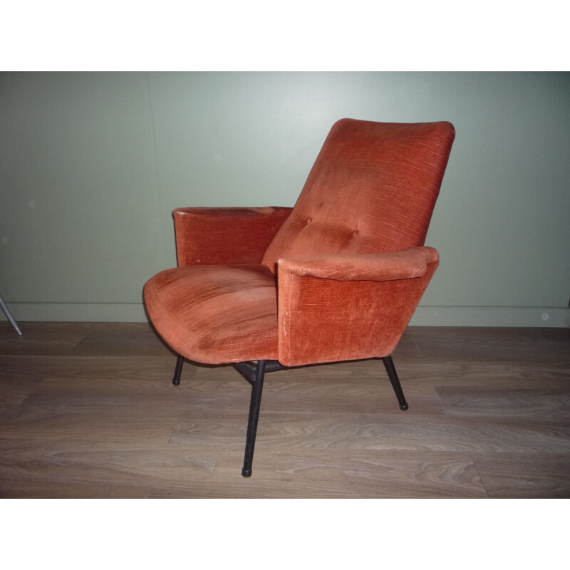 Vintage armchair SK660 by Pierre Guariche for Steiner