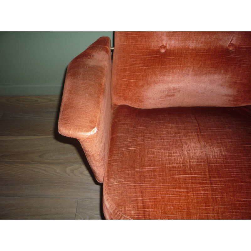 Vintage armchair SK660 by Pierre Guariche for Steiner