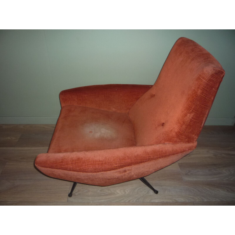 Vintage armchair by Guy Besnard