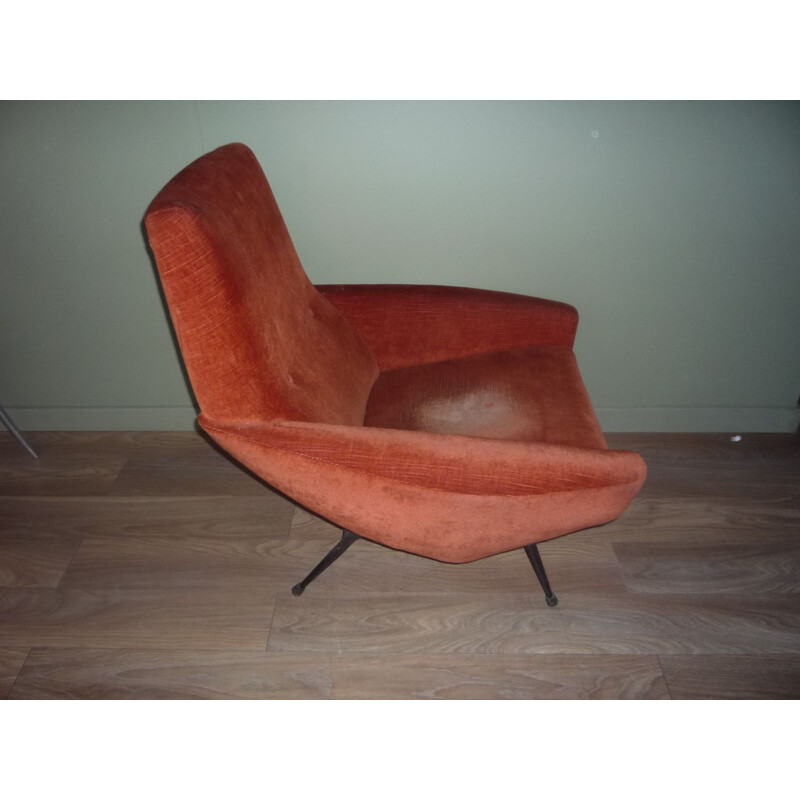 Vintage armchair by Guy Besnard