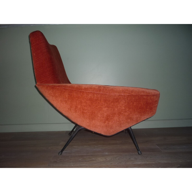 Vintage armchair by Guy Besnard