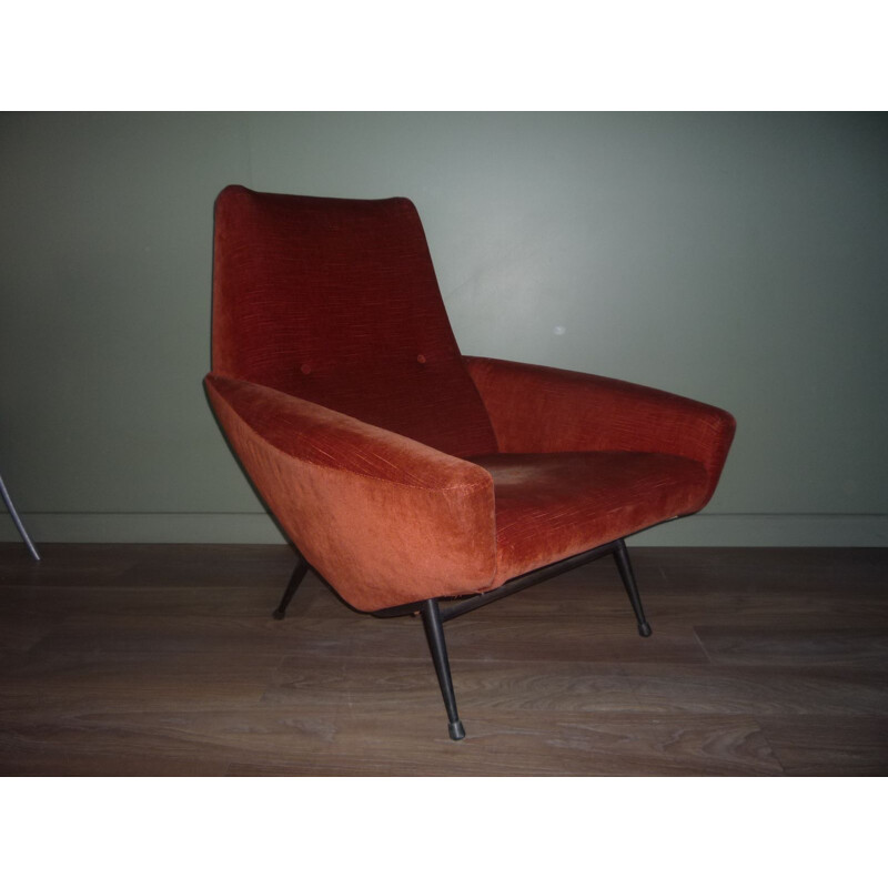 Vintage armchair by Guy Besnard