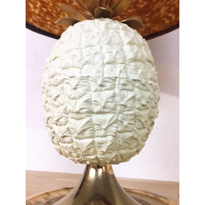 Vintage Italian pineapple lamp