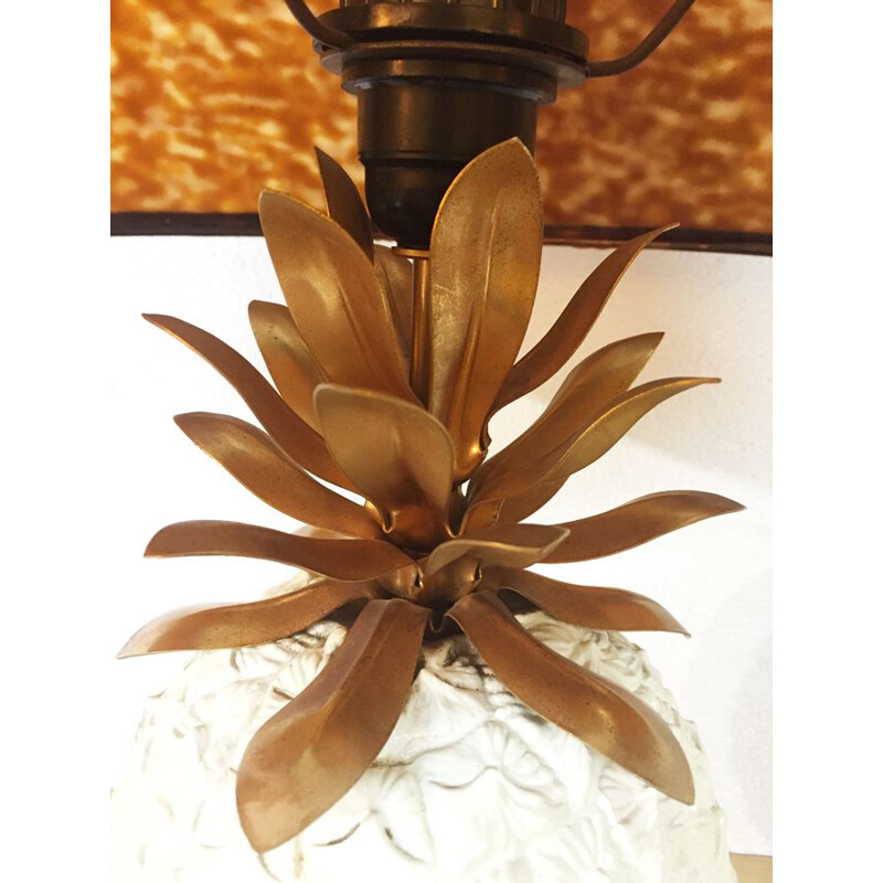 Vintage Italian pineapple lamp