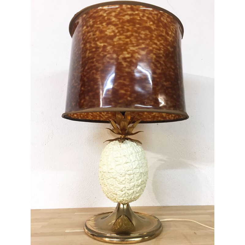 Vintage Italian pineapple lamp