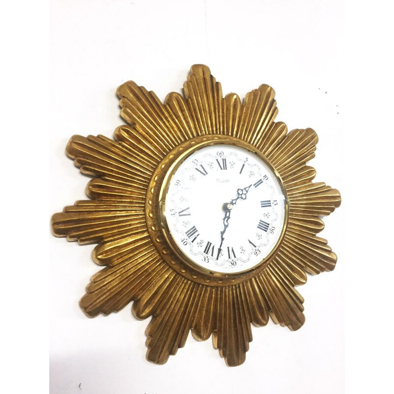 Vintage Sun clock