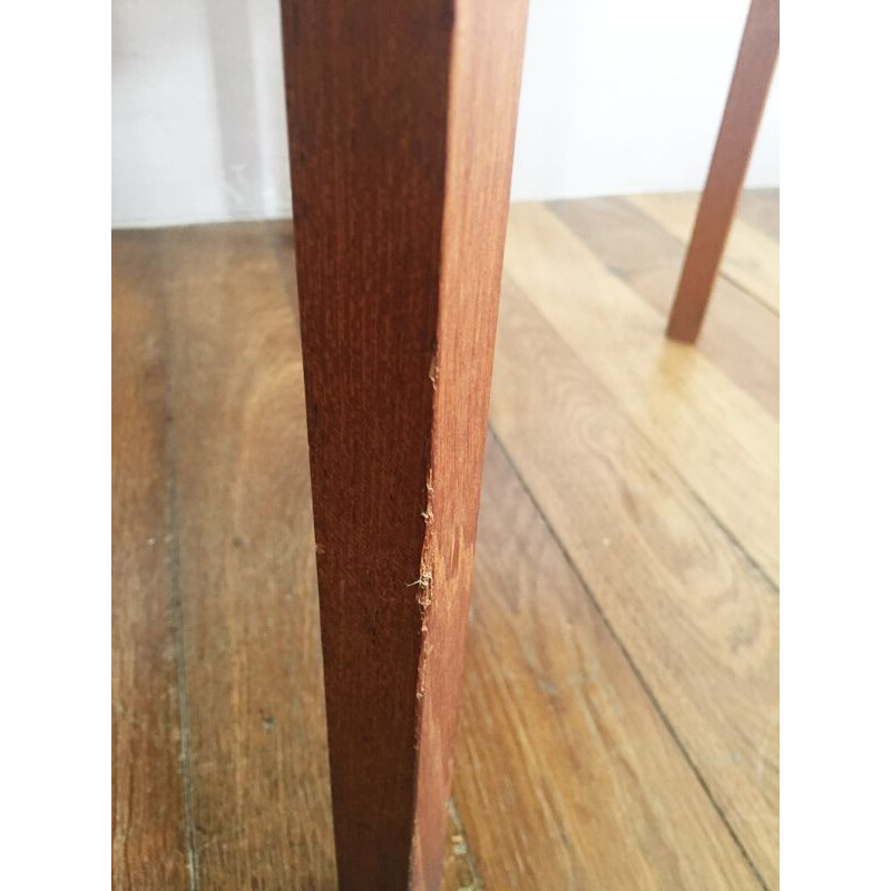 Vintage Scandinavian side table in teak