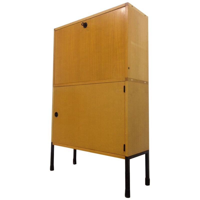 Armoire en bois et métal, ARP - 1960