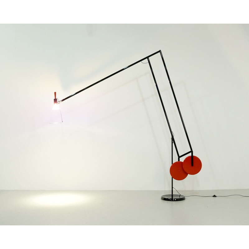 Vintage floor lamp "Ipogeo" by Joe Wentworth for Artemide