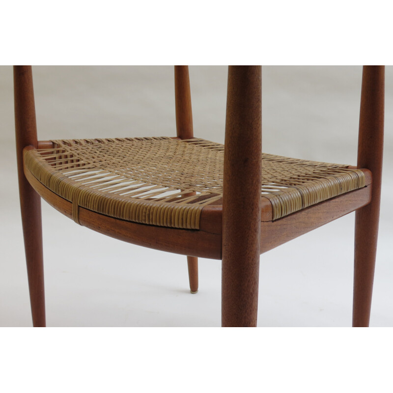 Chaise vintage JH501 par Hans J Wegner pour Johannes Hansen