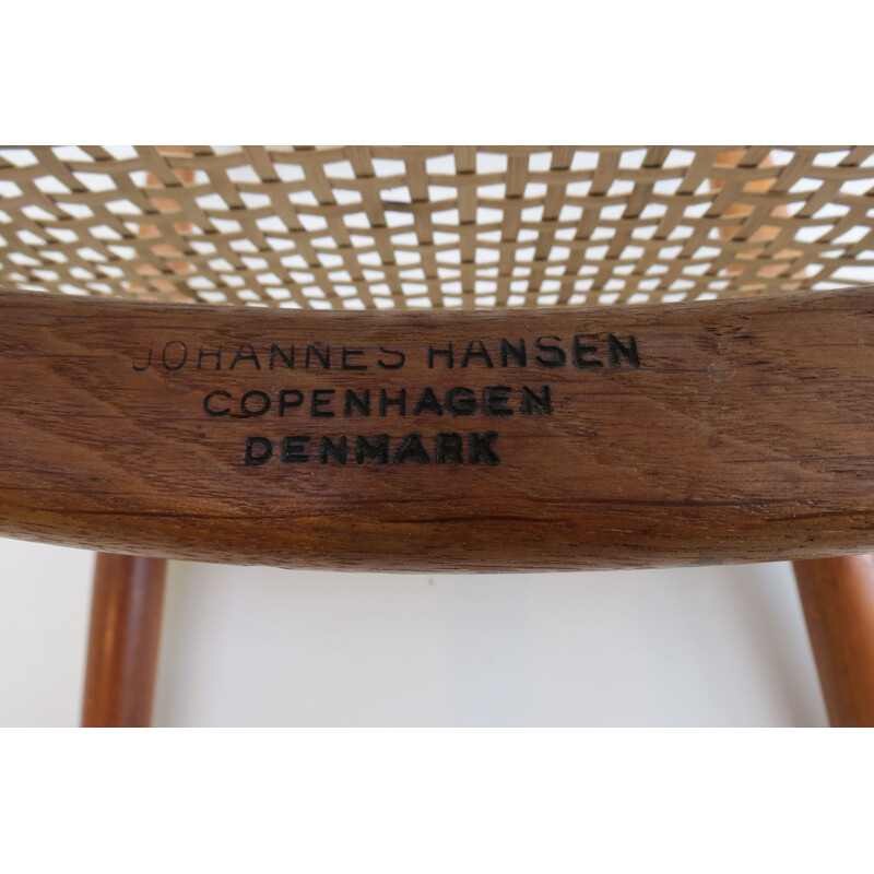 Chaise vintage JH501 par Hans J Wegner pour Johannes Hansen