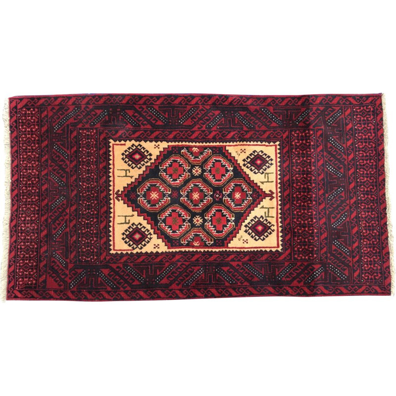 Vintage Persian Belutch done hand carpet