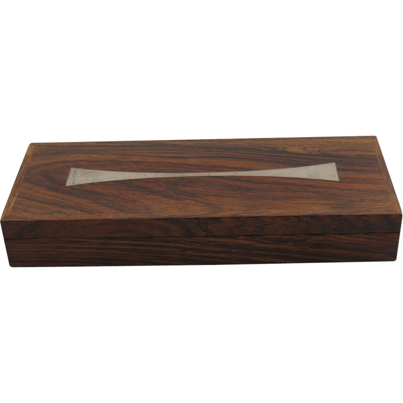 Vintage rosewood box by Hans Hansen