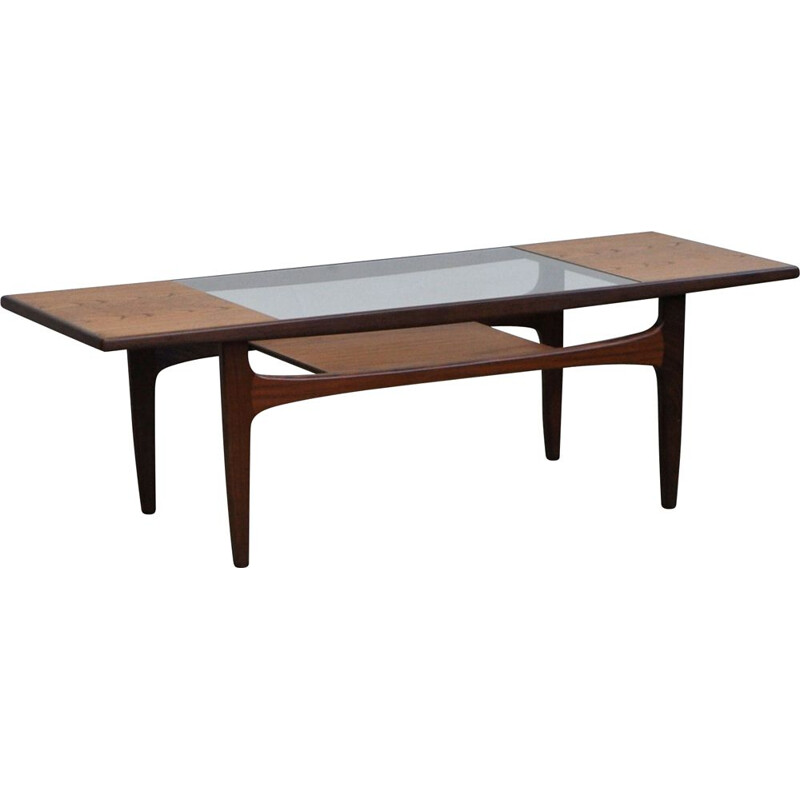 Vintage coffee table Long John in teak by Victor Wilkins for G-Plan