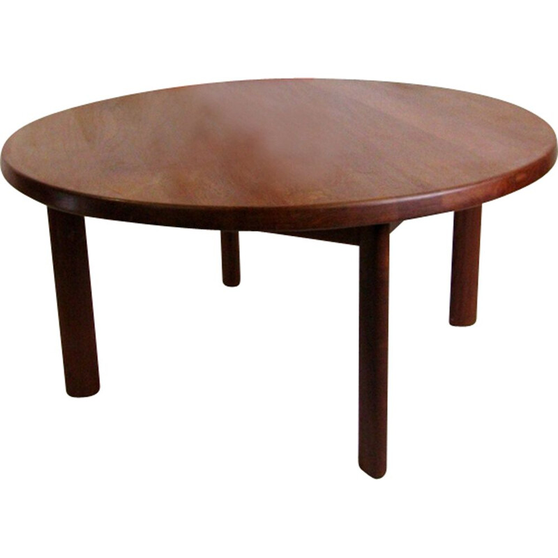 Vintage teak coffee table by Nils Bach, Denmark