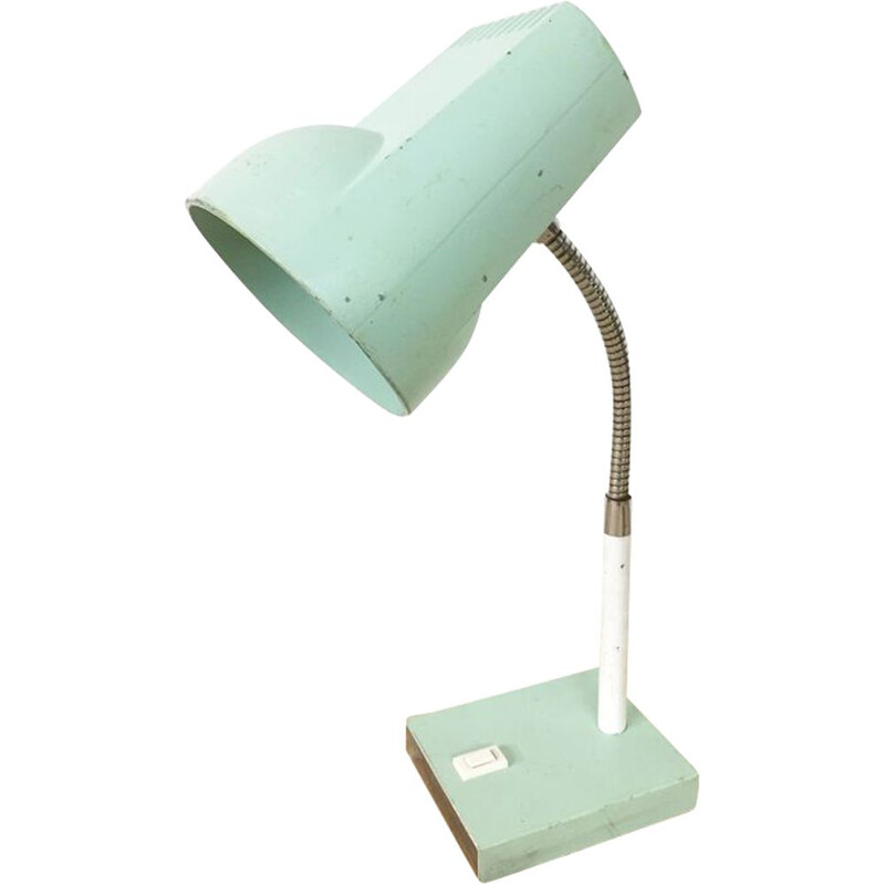 Vintage blue lamp
