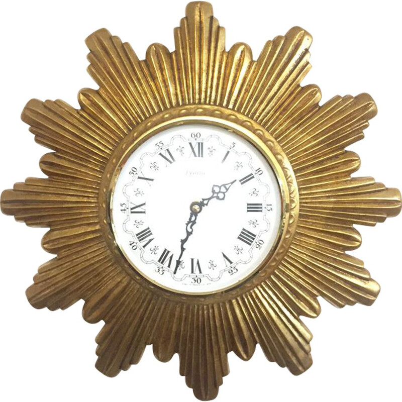 Vintage Sun clock