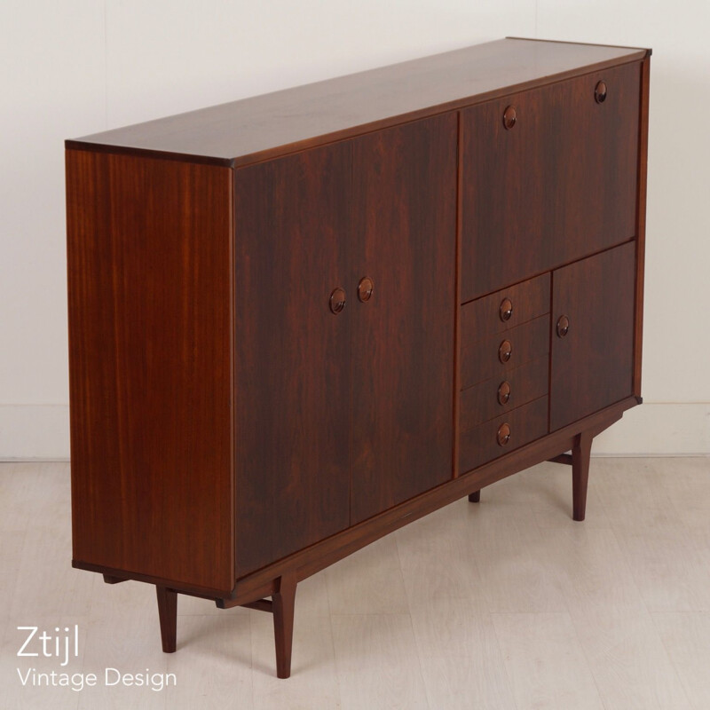 Vintage Psr-130 rosewood sideboard by Marten Franckena for Fristho, Denmark 1962