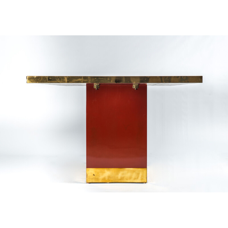 Table vintage rectangulaire par Jean-Claude Mahey