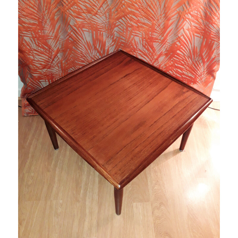 Vintage coffee table by Grete Jalk