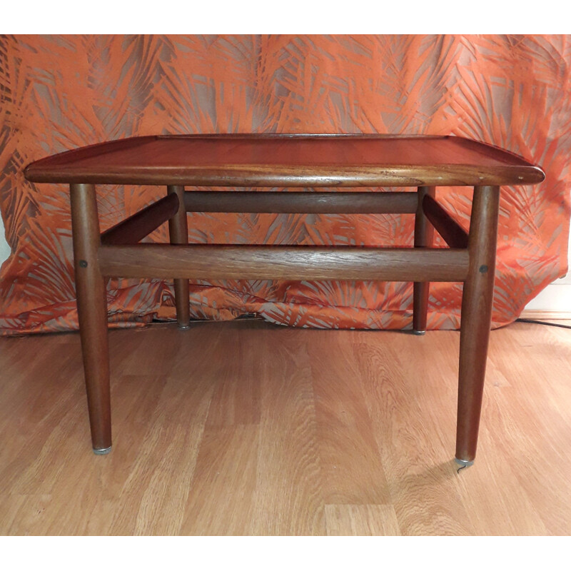 Vintage coffee table by Grete Jalk