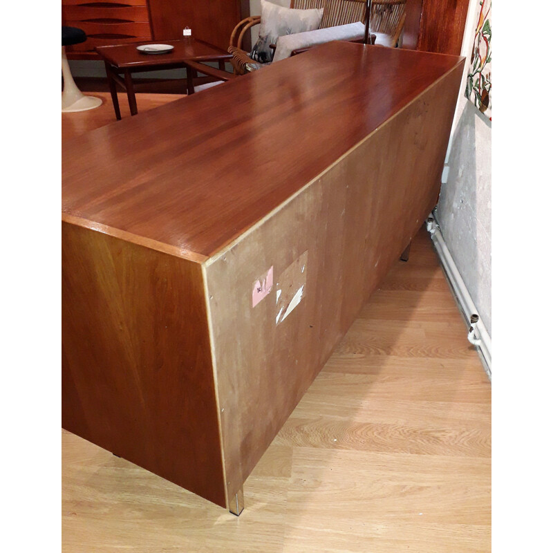 Vintage scandinavian sideboard in walnut