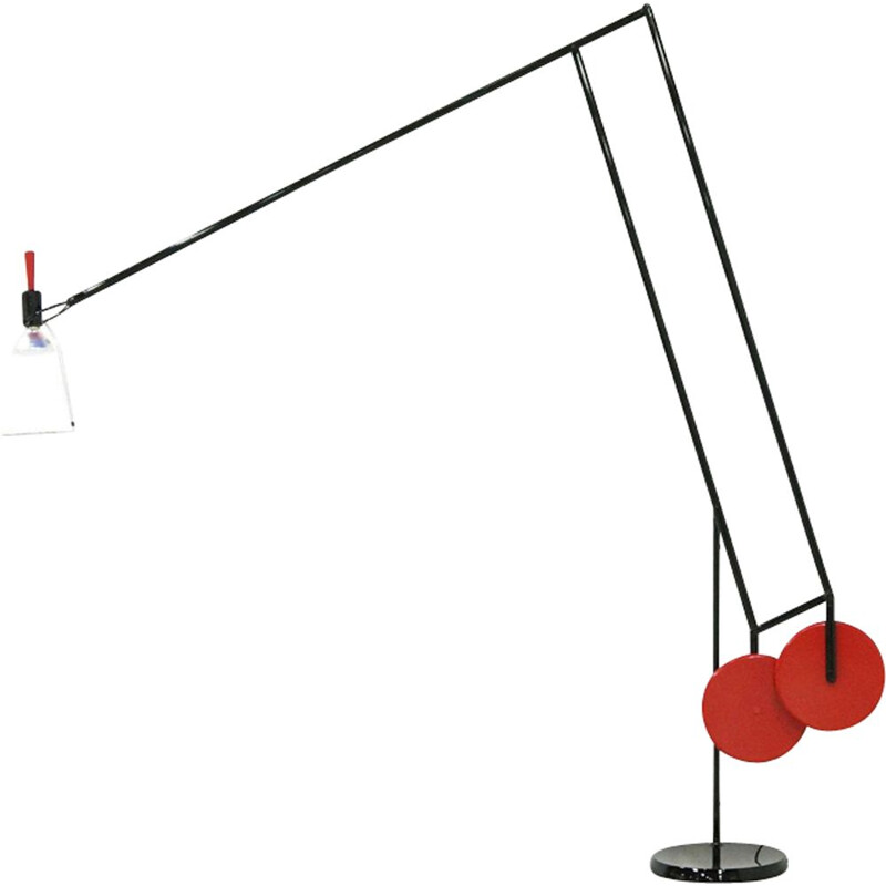 Vintage floor lamp "Ipogeo" by Joe Wentworth for Artemide