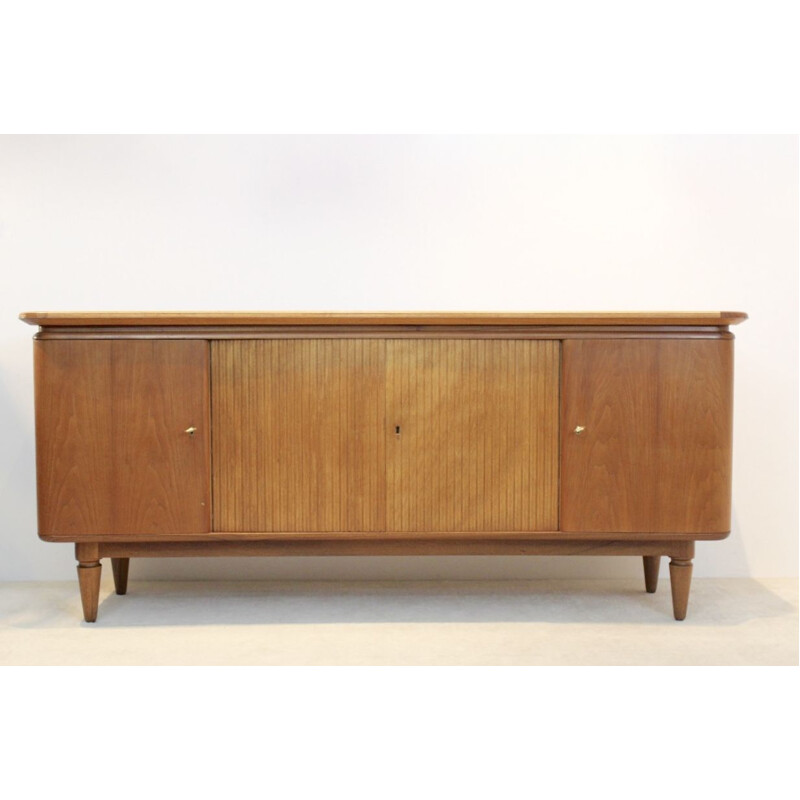 Vintage Dutch sideboard in teak