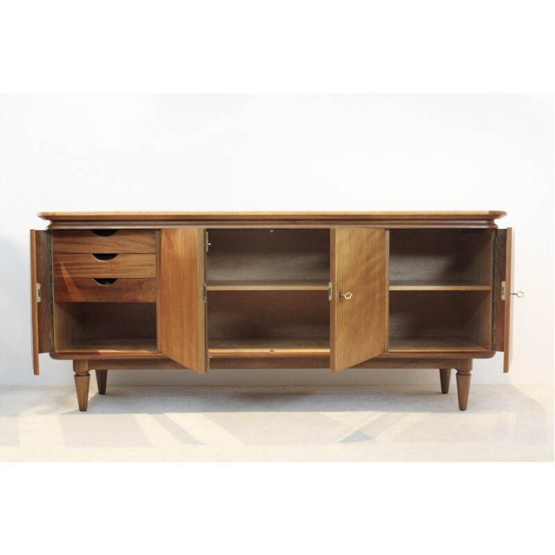 Vintage Dutch sideboard in teak