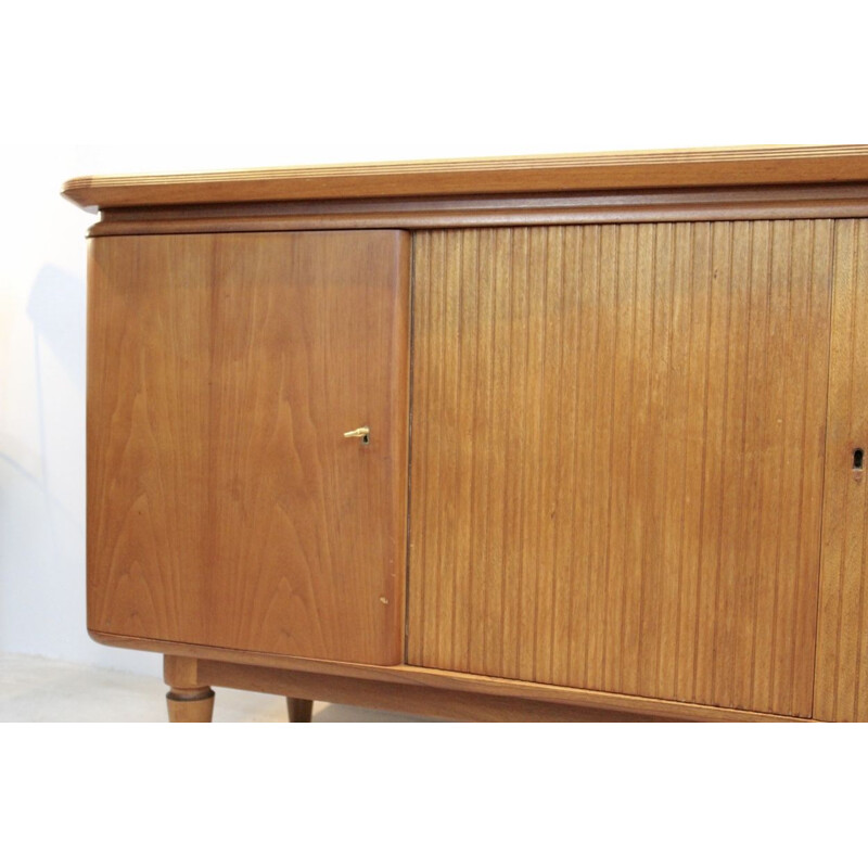 Vintage Dutch sideboard in teak