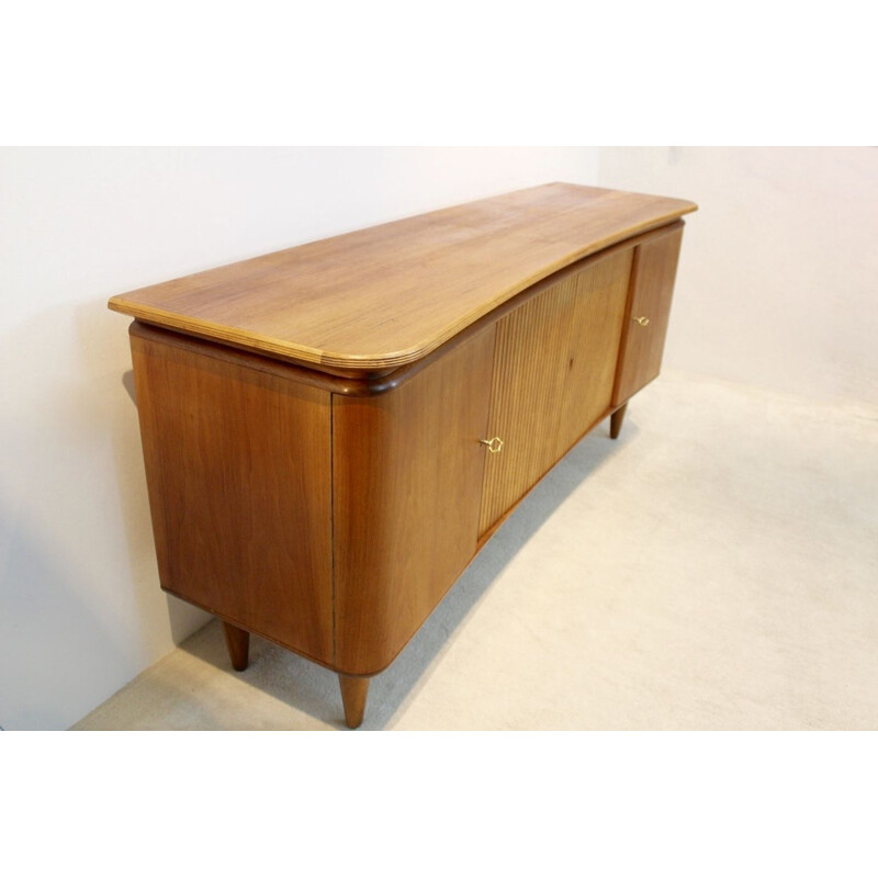 Vintage Dutch sideboard in teak