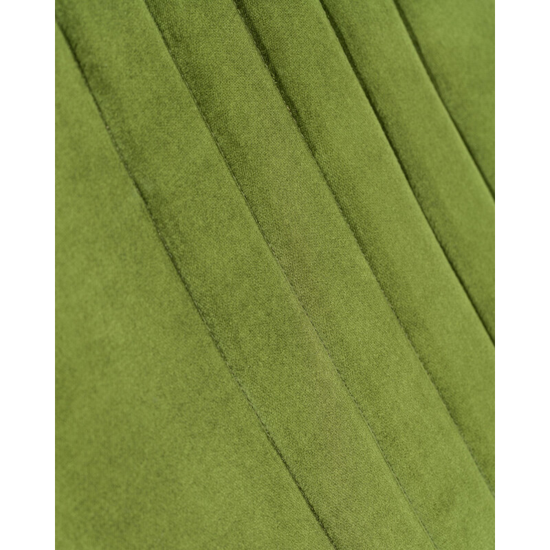 Fauteuil à bascule vintage vert par Ton