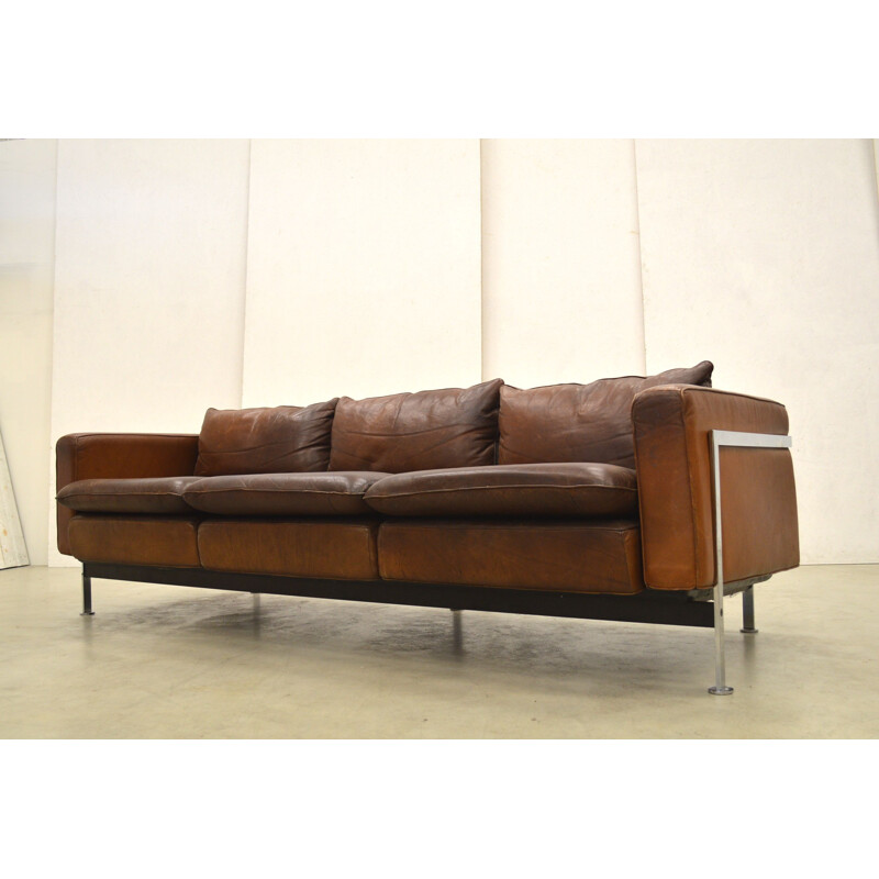 Vintage 3-seater sofa RH 302 by Hans Kaufeld for Robert Haussman