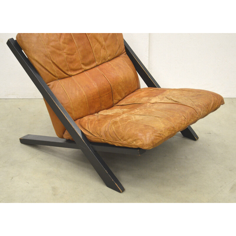 Vintage armchair DS80 by Ueli Berger for De Sede