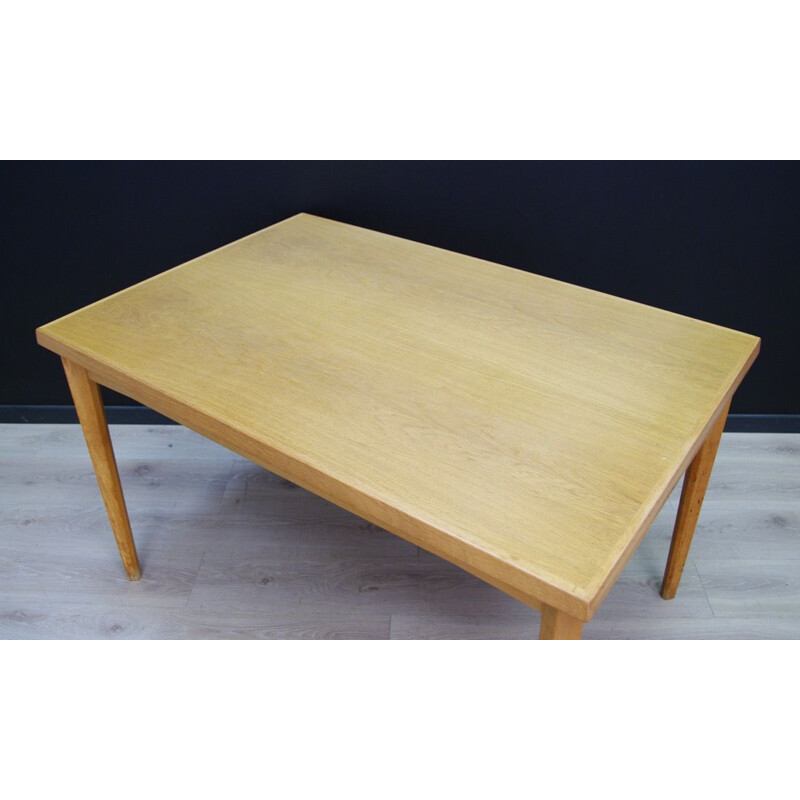 Vintage Danish table in ashwood