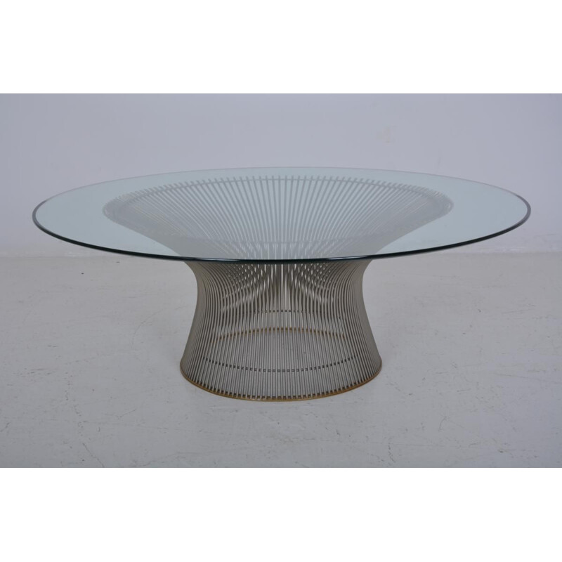 Table basse de Warren Platner pour Knoll International