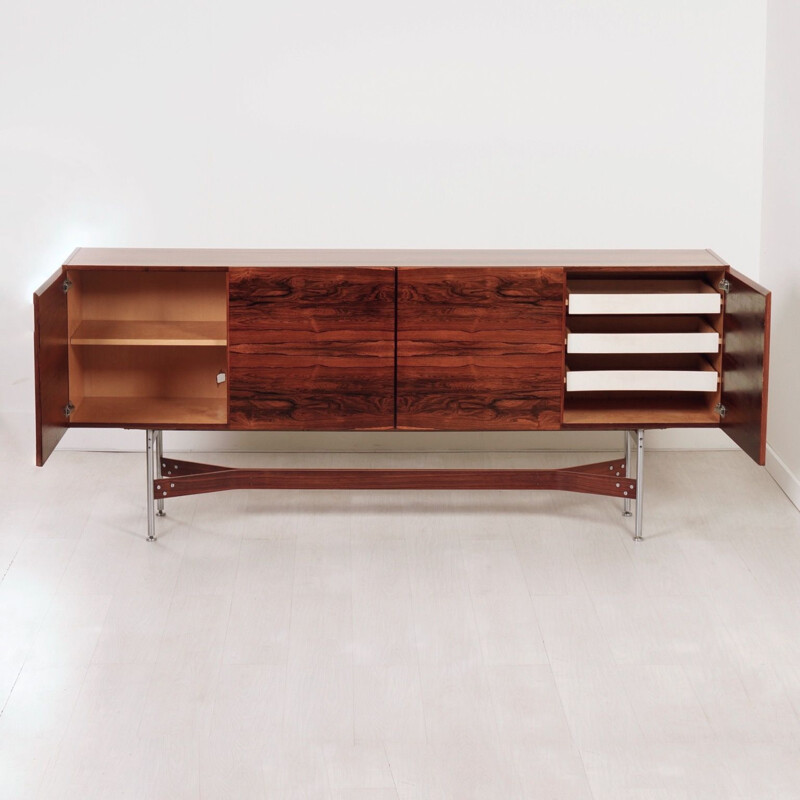 Vintage rosewood sideboard by Rudolf Glatzel