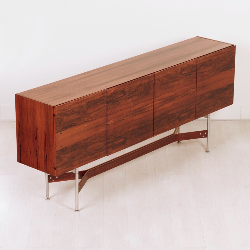 Vintage rosewood sideboard by Rudolf Glatzel